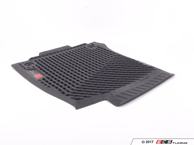 Genuine Volkswagen Audi 8W1061221A041 S4 Rubber Floor Mats Front