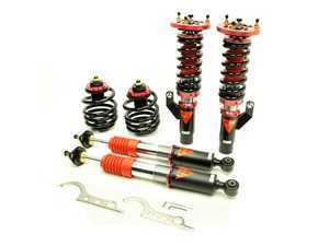 ES#3438312 - MMX2190 - MonoMAX Coilover Kit - Adjustable Dampening - Monotube coilovers that give full length adjustment, 40-level Dampening, and front camber plates! - GODSPEED - BMW
