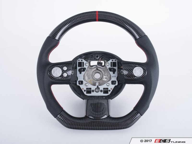 ECS News Euro Impulse Carbon Fiber/Leather Steering Wheels