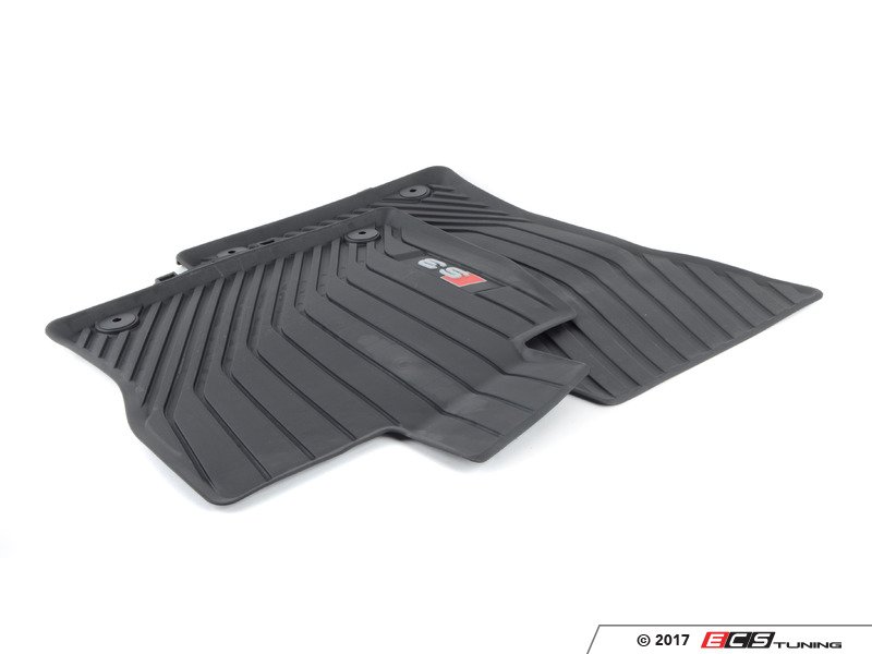 Genuine Volkswagen Audi 8V1061221B041 S3 Rubber Floor Mats Front